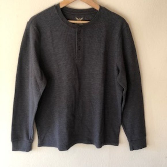 Faded Glory Other - ✨3 FOR $24✨ Faded Glory Gray 3-button Shirt